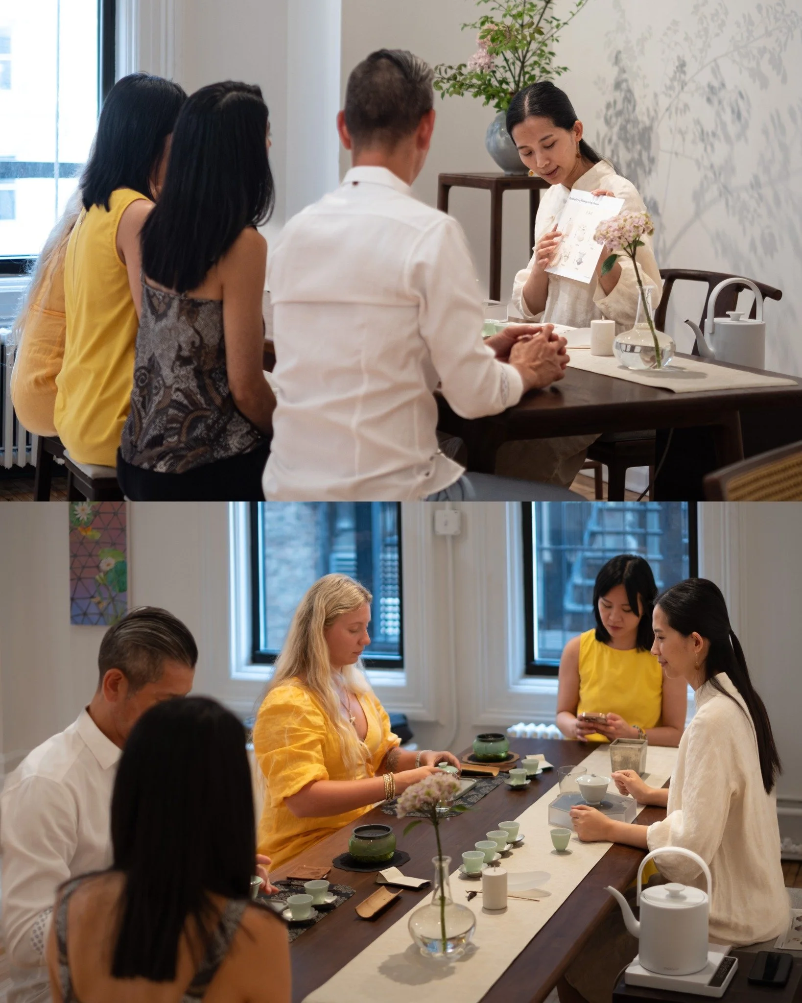 After many Chinese Tea Ceremony Workshops in New York, certain moments stay with us.

We remember a guest who drank tea every day, yet found new layers in a cup when it was brewed with care. We remember guests arriving with curiosity, then finding wa