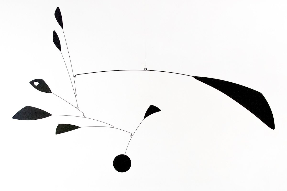 black hanging mobile sculpture parisian modmobiles.jpg