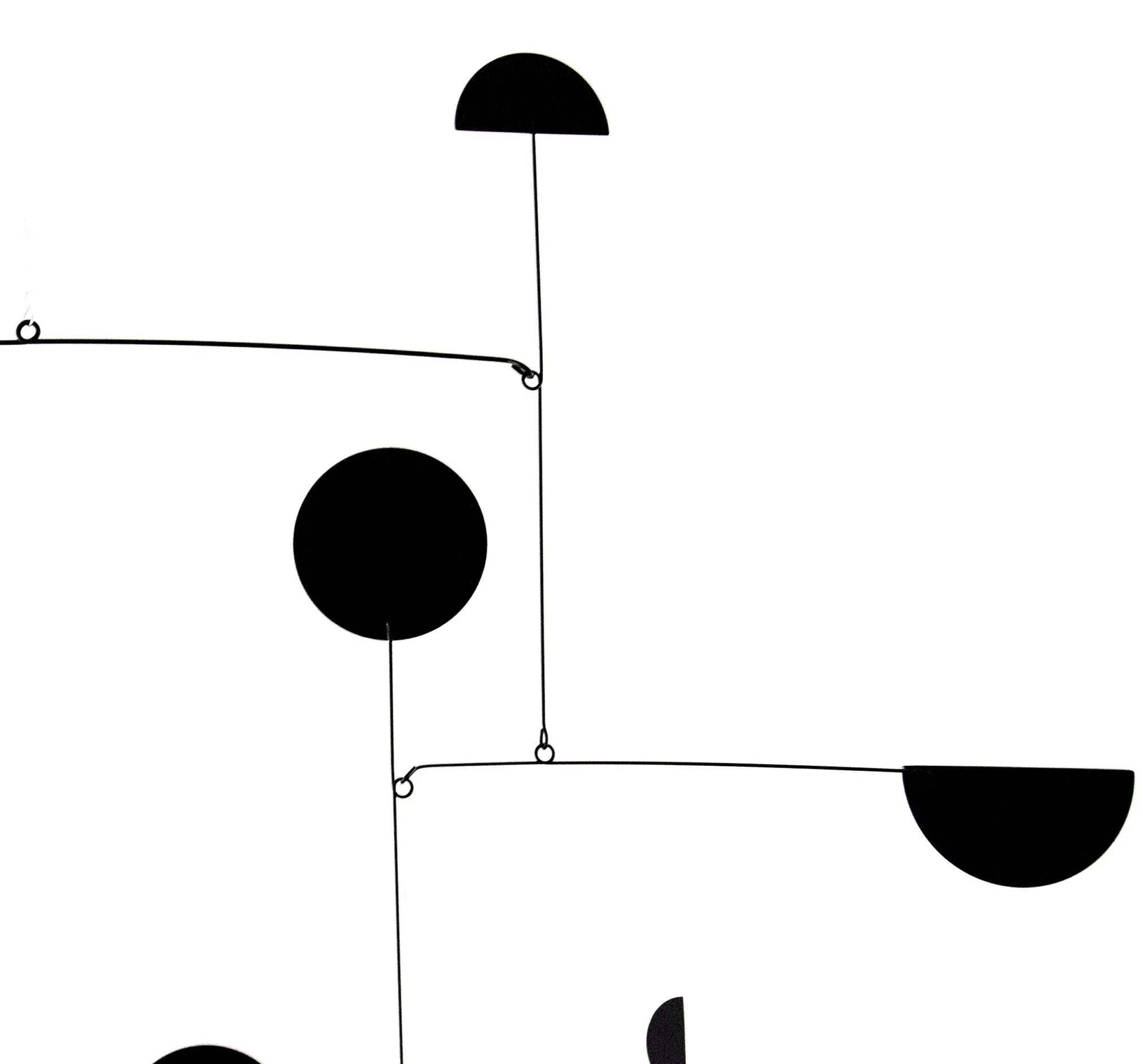 Black CIrcles and Semi-circles