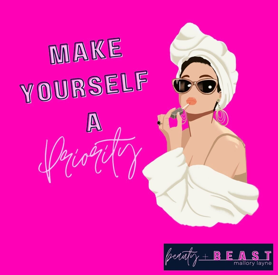 𝗠𝗮𝗸𝗲 𝘆𝗼𝘂𝗿𝘀𝗲𝗹𝗳 𝗮 𝓟𝓻𝓲𝓸𝓻𝓲𝓽𝔂🩷

#lashes #brows #internalhealth #beautybeast #mandeville #esthetician #esthetics #estheticianlife #confident