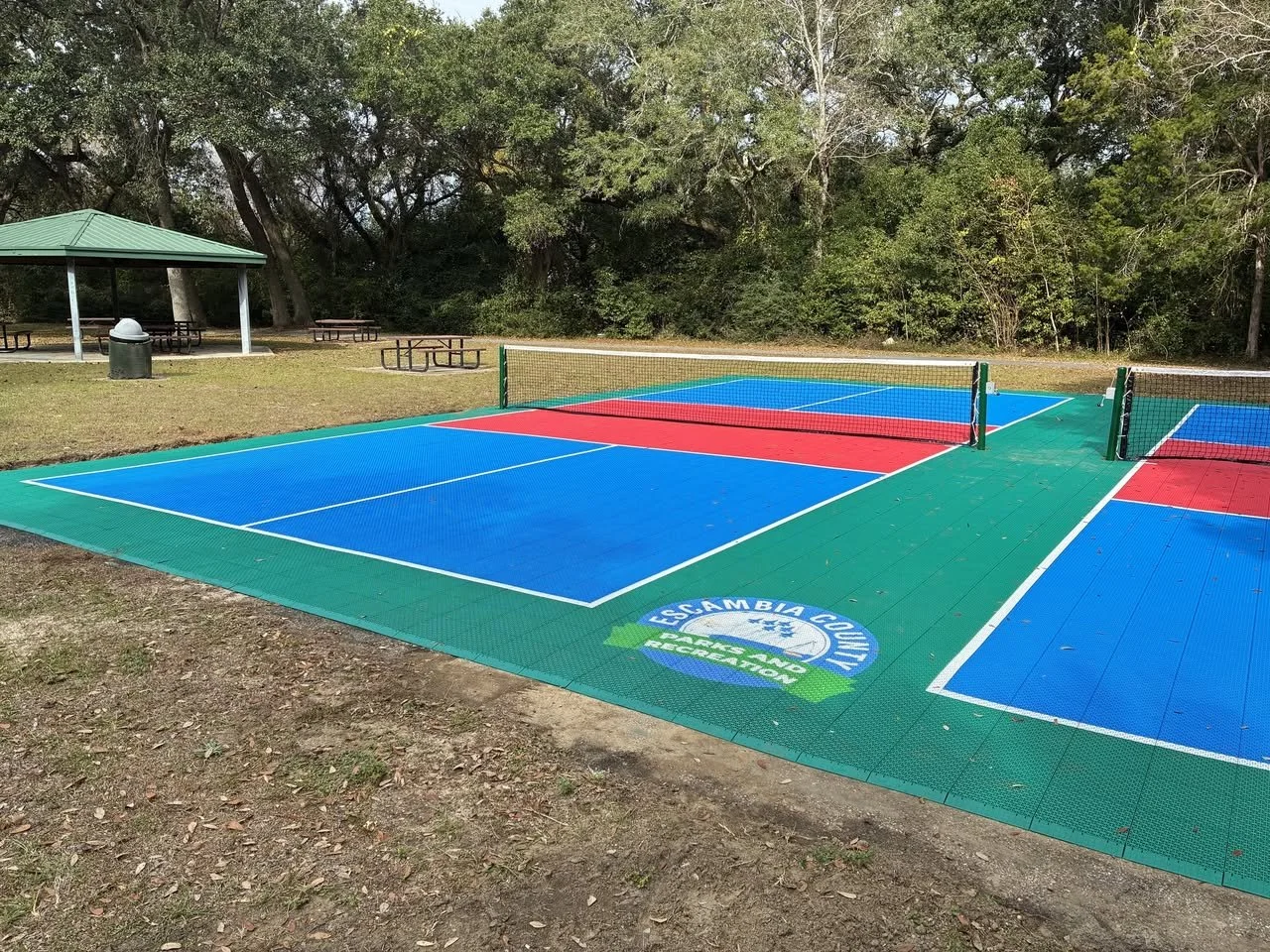 New Pickleball Courts and Park Amenities Added in Escambia County