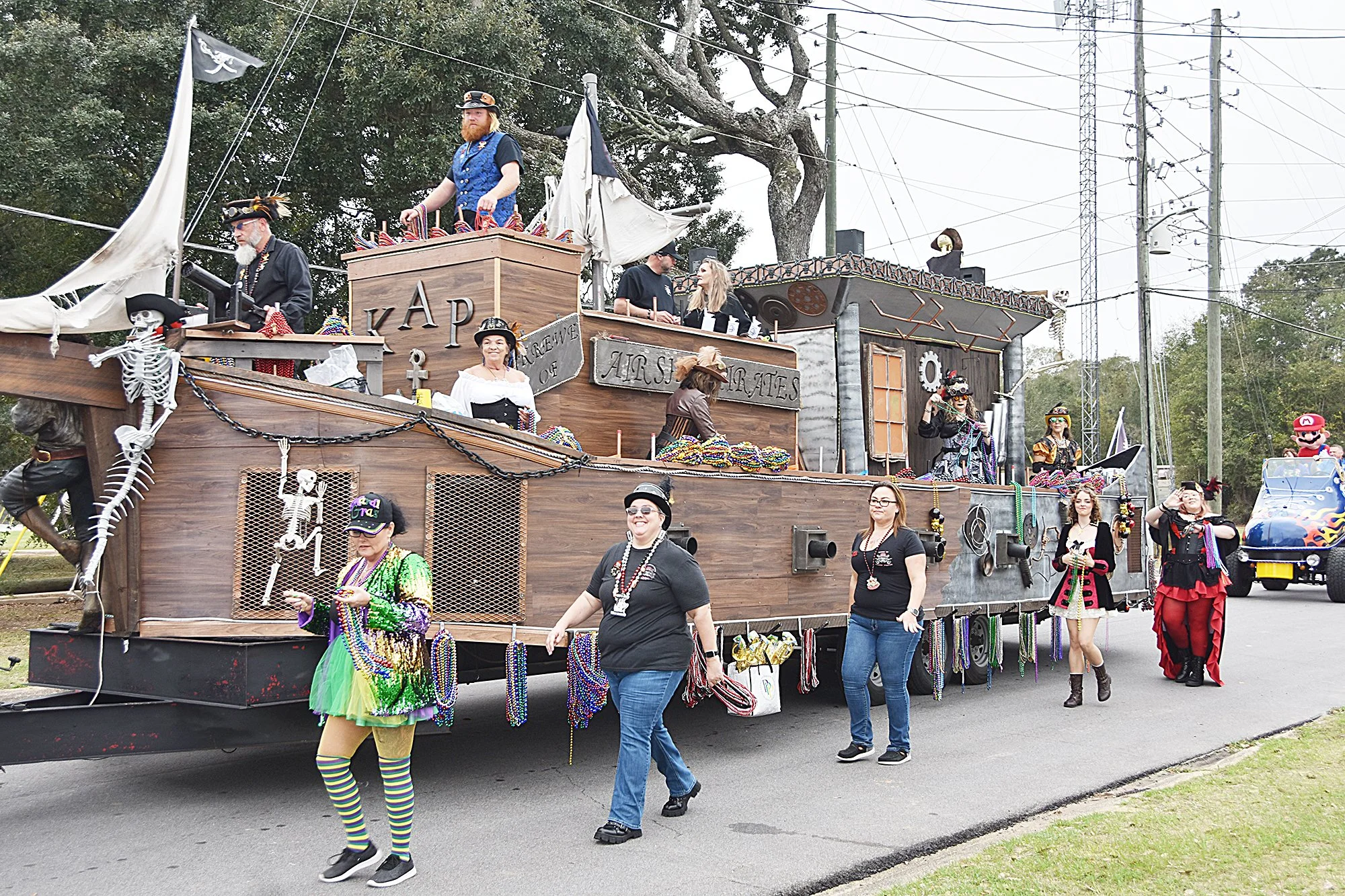 This Weekend in Pensacola: Mardi Gras on the Water, Downtown, and the Ice