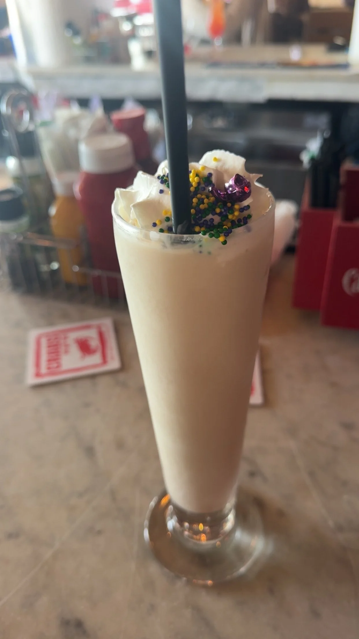 Mardi Gras in a Cup: Crab’s King Cake Bushwacker Review