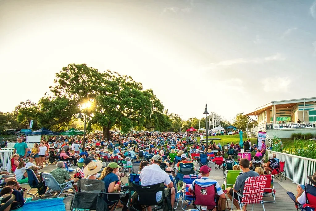 Bands on the Bayou 2026 Returns to Bayview Park (Free Concert Series in Pensacola)