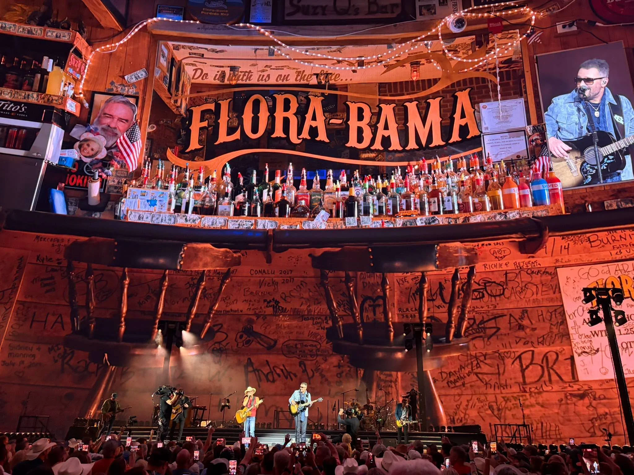 Flora-Bama Featured Inside Kenny Chesney’s Las Vegas Sphere Residency