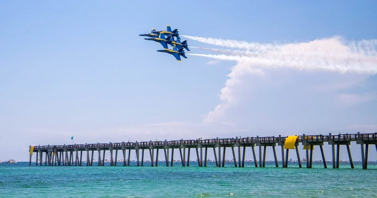 Where to Buy Blue Angels Air Show Parking and Watching Passes on Pensacola Beach