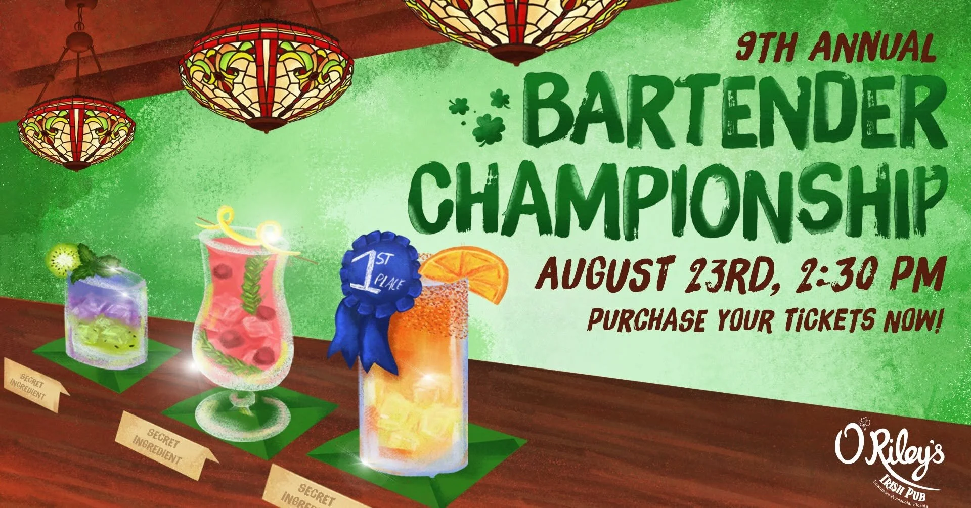 Pensacola Bartenders Face a Secret-Ingredient Challenge Sunday