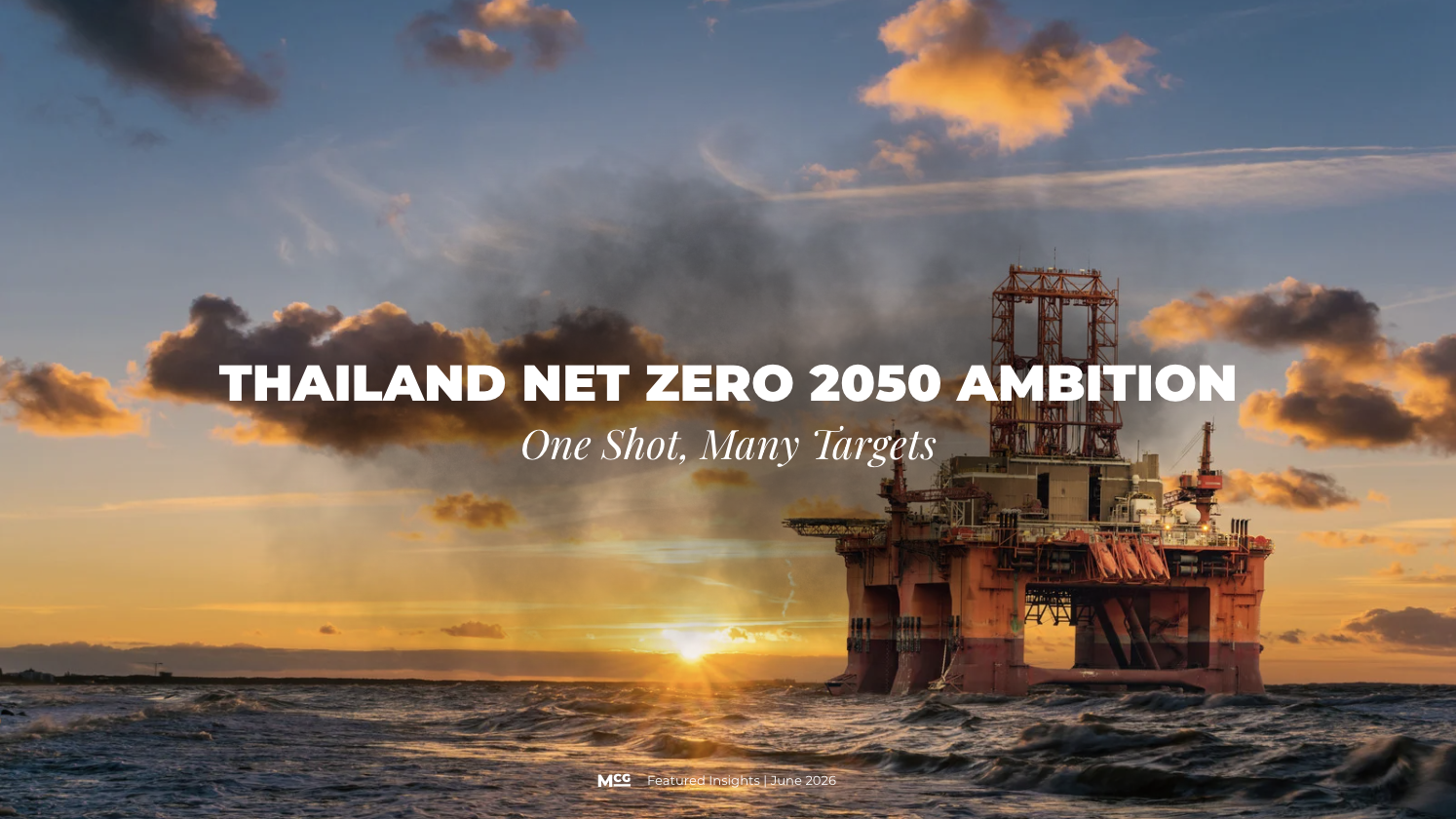 Thailand Net Zero 2050 ambition: One Shot, Many Targets