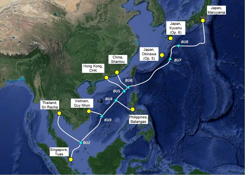 Indian Ocean subsea cable route Thailand versus South China Sea geopolitical risk