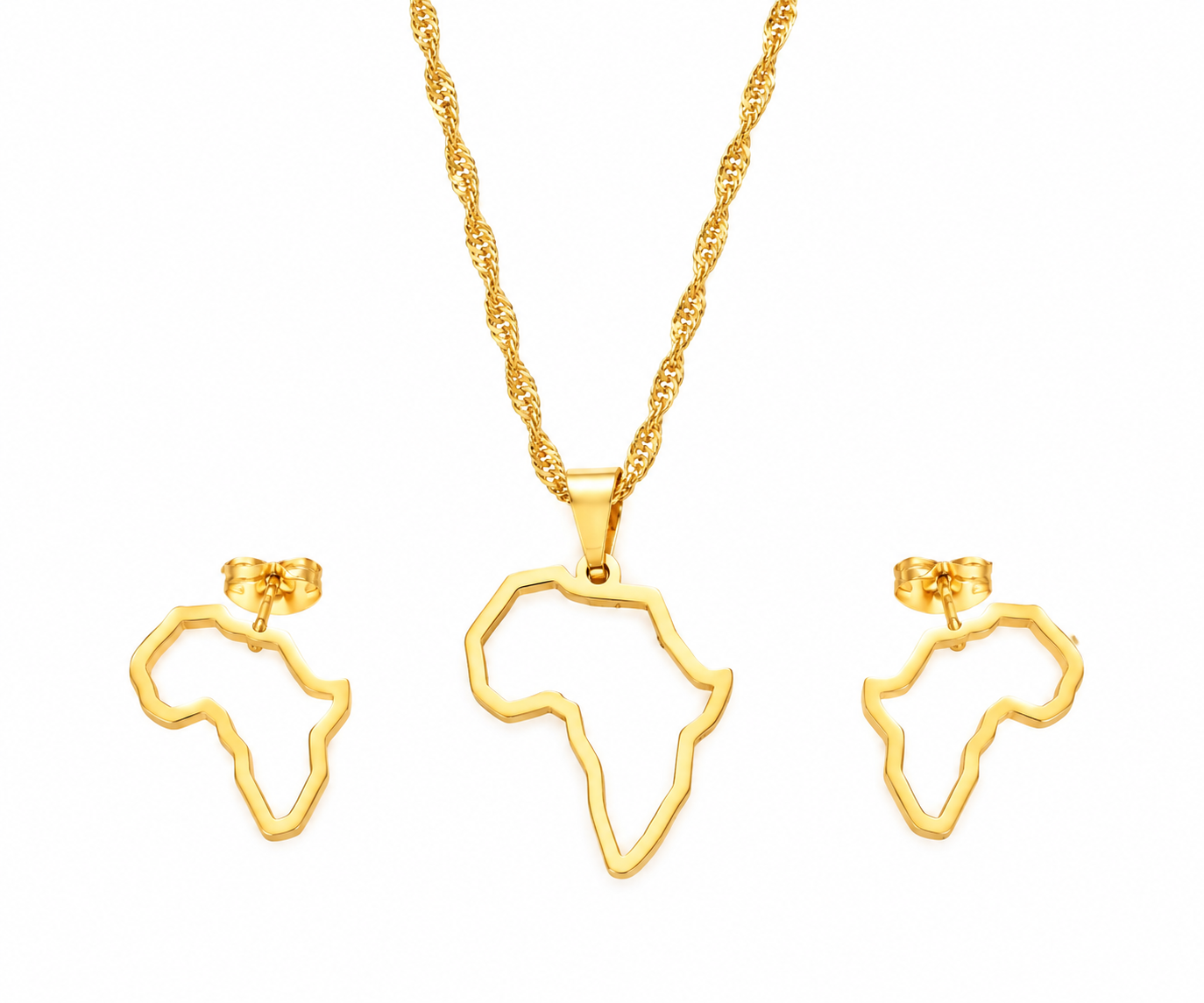 Africa Necklace and Earring Set