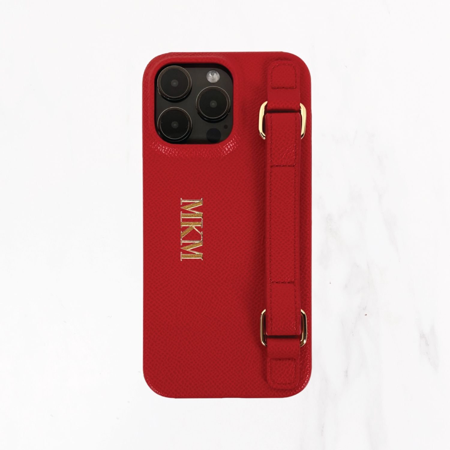 iPhone 15 Series - Fashionista Handle Grip Case - Red