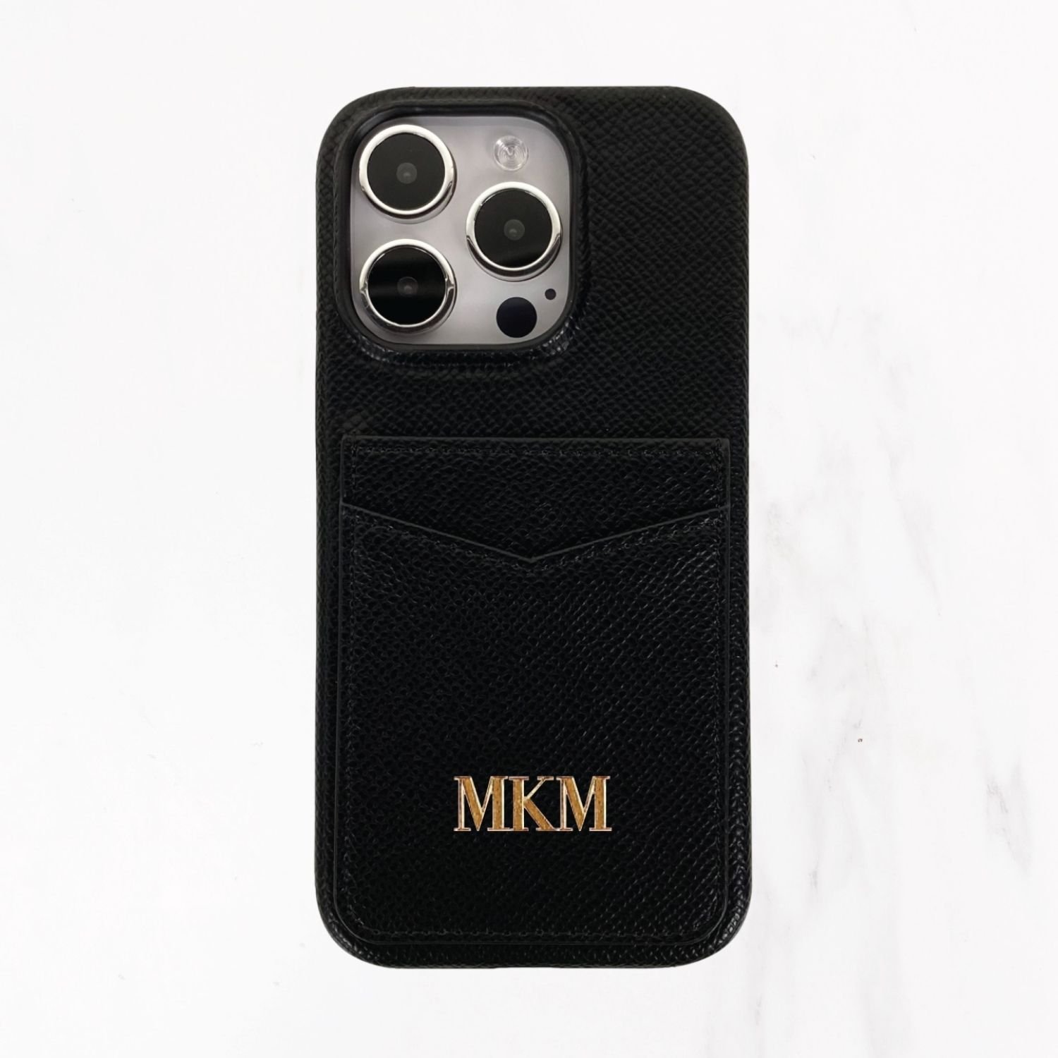 iPhone 15 Series - Jetsetter Double Card Holder Case - Black