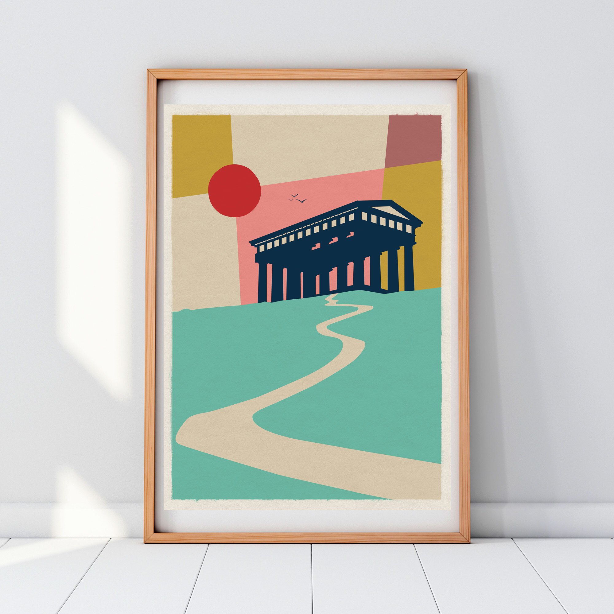 Penshaw_Monument_Geometric_Poster_2000_framed.jpeg