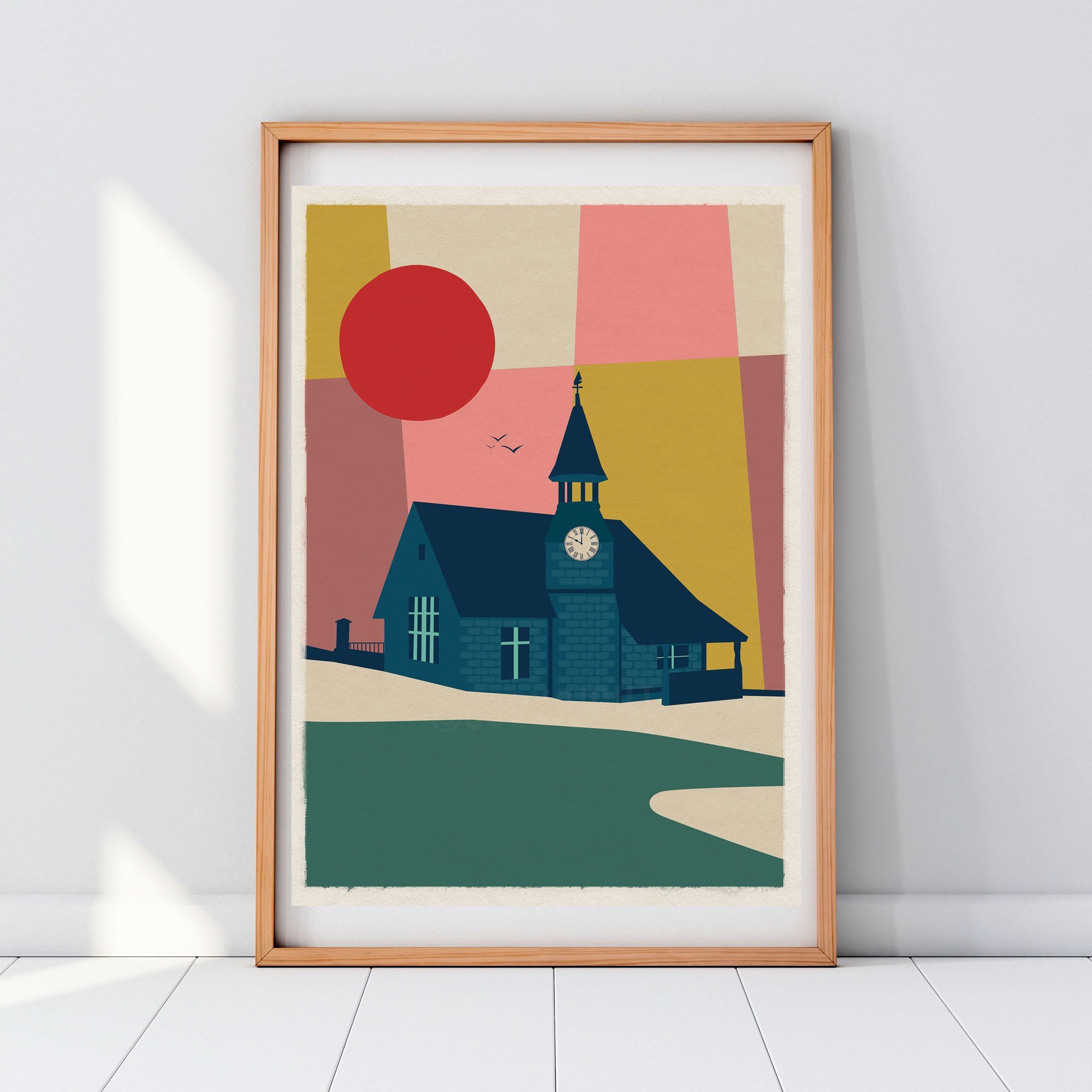Cullercoats+Watch+House_Poster_framed.jpeg