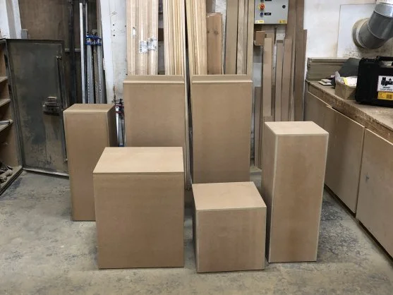 Assembled plinths - Just Plinths