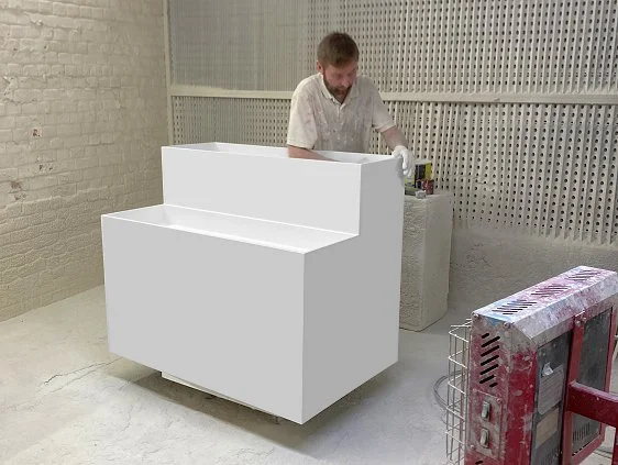 Plain White Display Plinths - Just Plinths