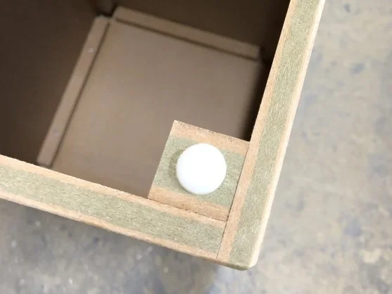 Nylon glide feet - Just Plinths