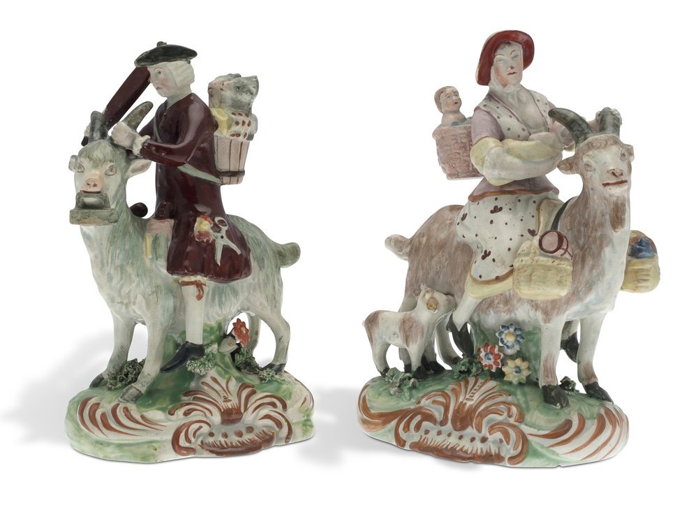 Two unique ornamental models of people riding yaks taken by Nick Matthews photography who is one of the commercial product photographers and is a product photographer Devon