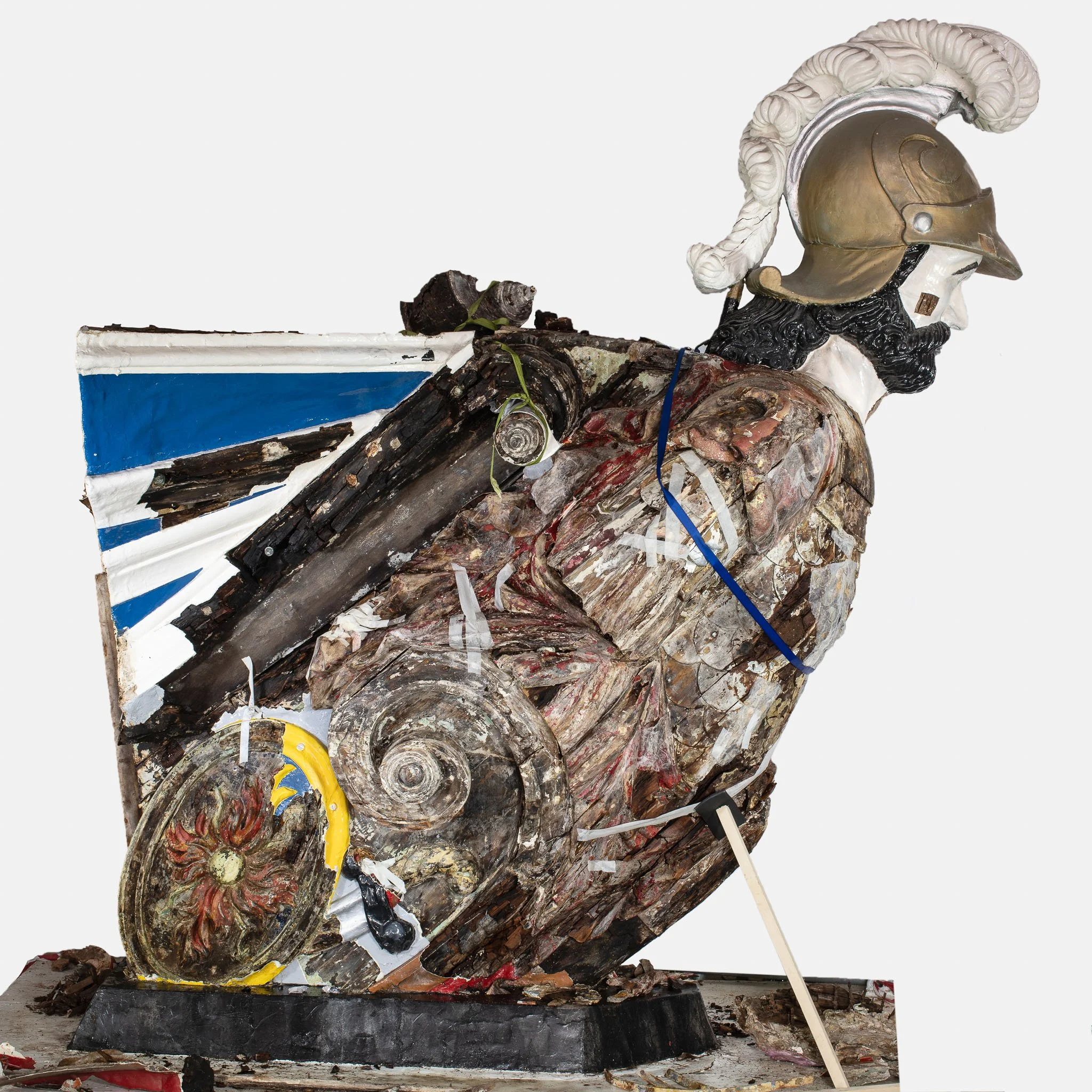 Antique figurehead of King Billy