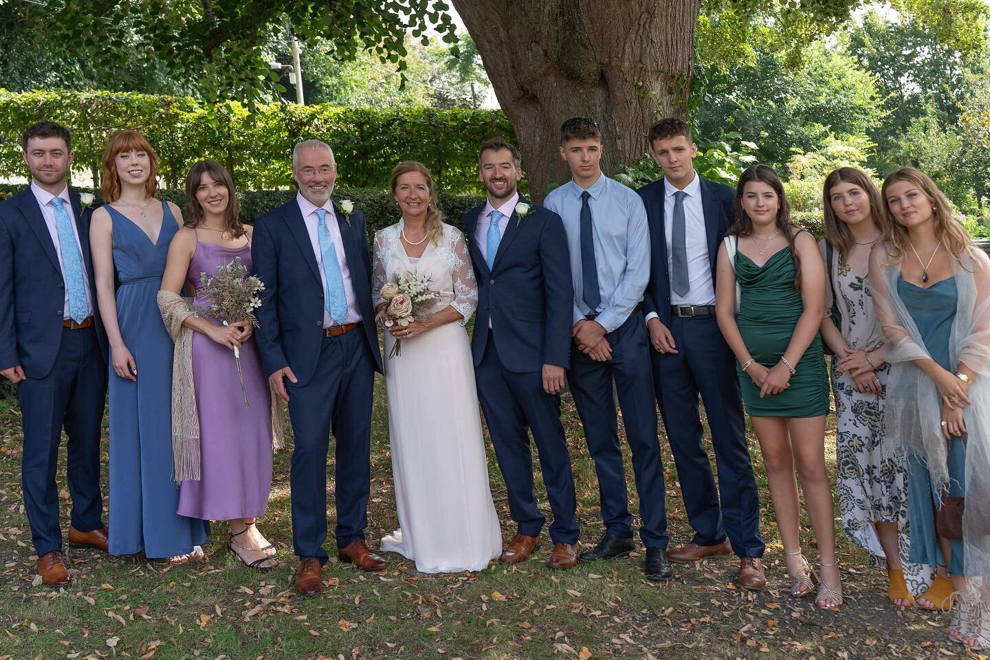 Every Bride &amp; Groom (and the photographer) hope for good sunny weather for a summer wedding in the UK.
 
The week commencing 4th of September did not disappoint, though at 30&deg; a few of us melted!
 
At the wedding of Simon &amp; Claire at the 
