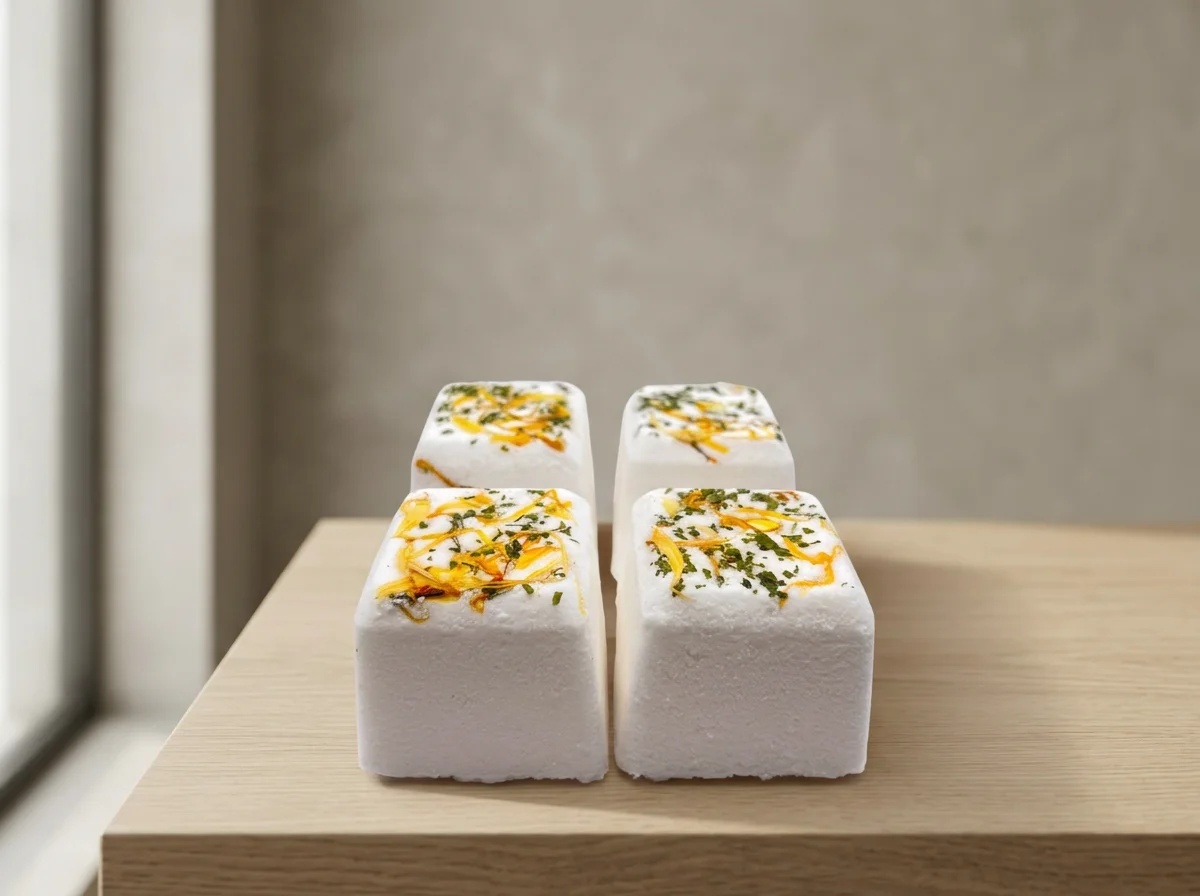 Eucalyptus and Calendula Petal Shower Melts (x4)