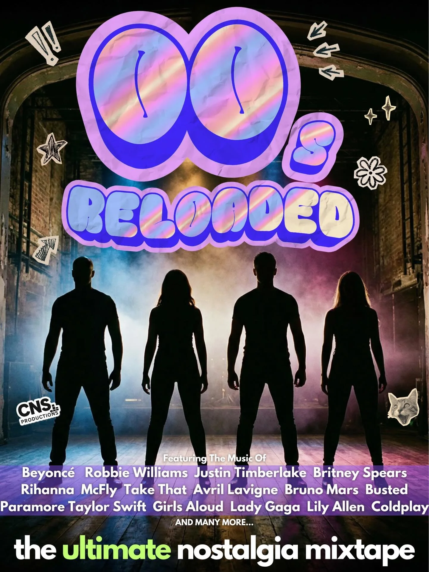 We&rsquo;re very excited to announce the launch of @00sreloadeduk! We&rsquo;ve been working on this show for over a year now and we&rsquo;re so excited to take it on the road this Autumn. This is the ultimate nostalgia experience. Loads more to share