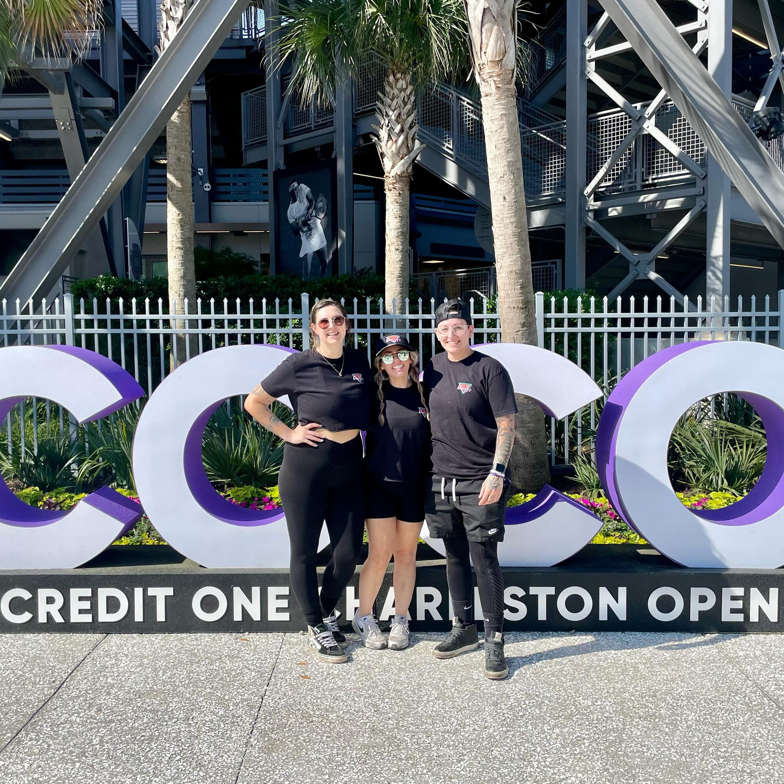 Your favorite Daddies have been hard at work slinging lattes and burritos at the @creditonecharlestonopen. We&rsquo;re almost fully recovered and ready to get back to making our rounds! Can&rsquo;t wait to see yall! 💜 Stay tuned for our schedule!