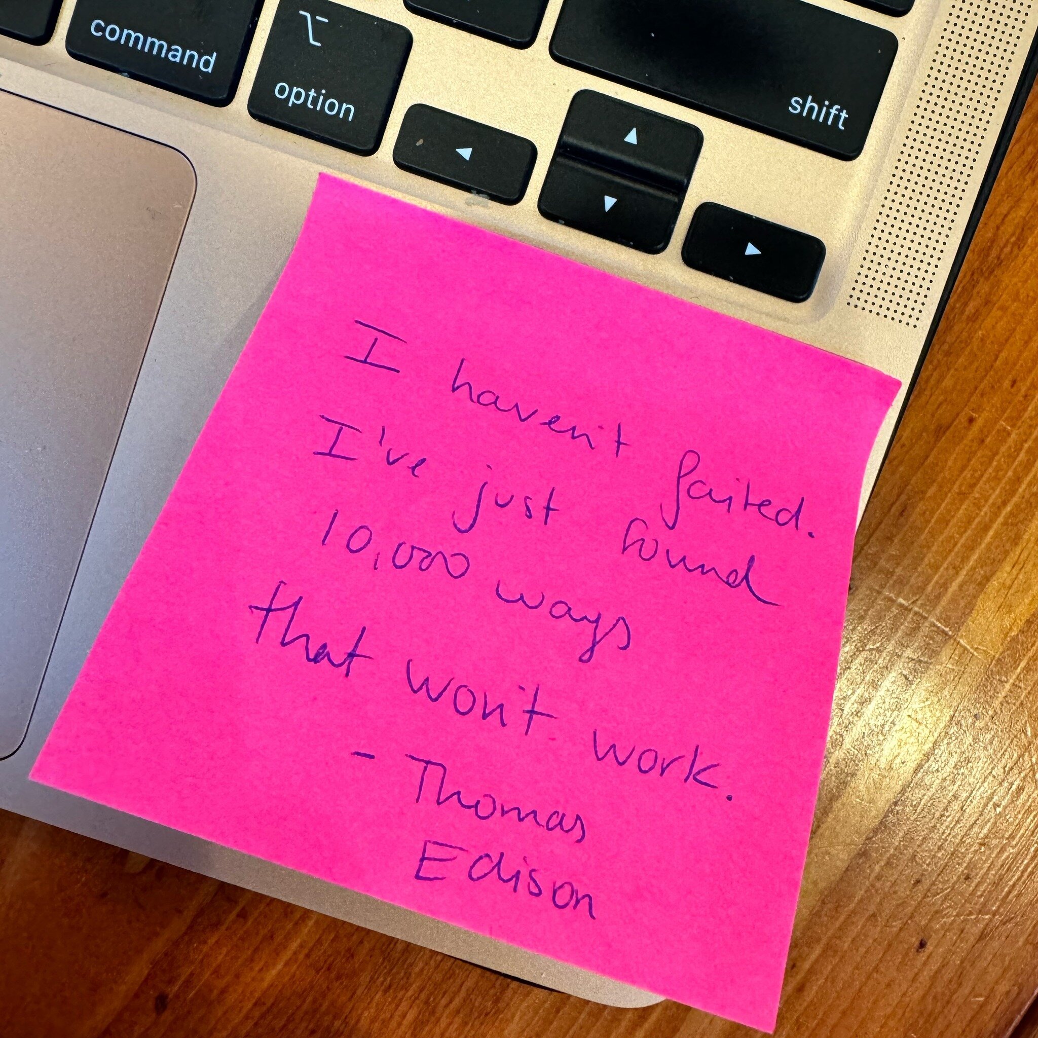 As seen on my laptop. Do post-it notes also work for you? I keep them everywhere and are a staple in my systems.
.
.
#strategy #adhd #reminder