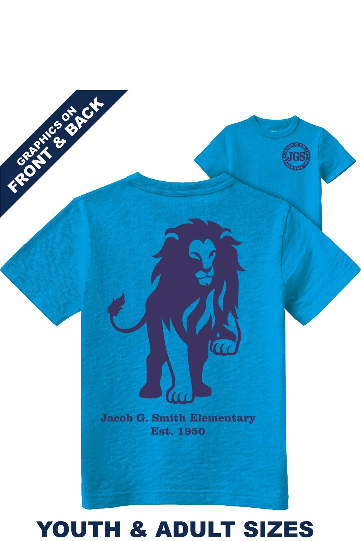 Lion Spirit Shirt - Blue