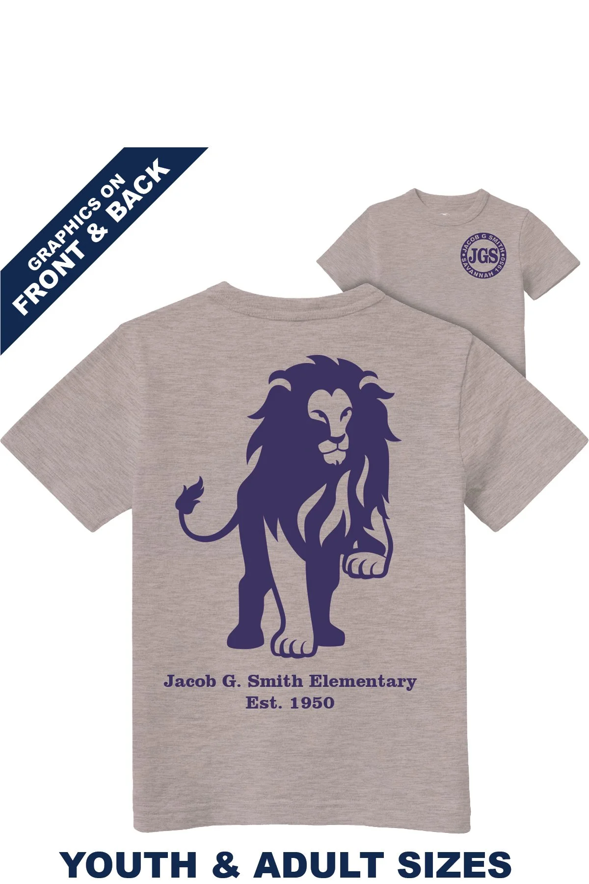 Lion Spirit Shirt - Grey