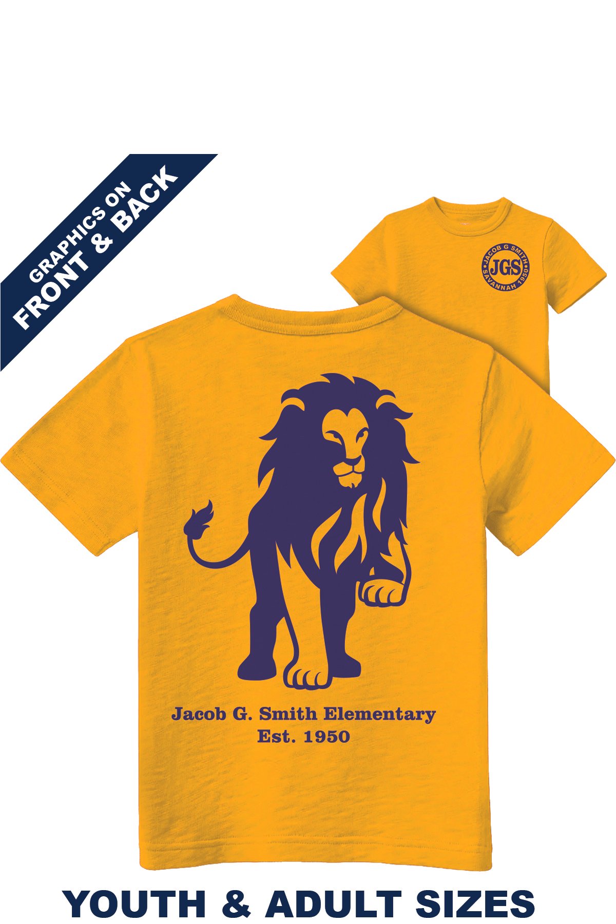 Lion Spirit Shirt - Yellow