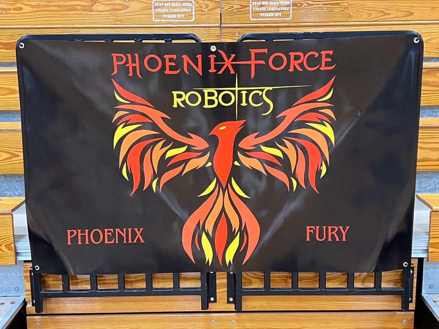 Late night setting up the 1st Wisconsin Qualifier, the Phoenix Fury!!