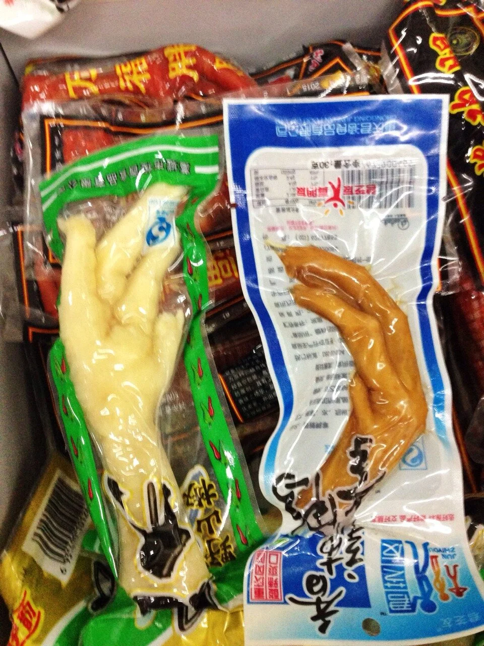 Chinese people LOVE chicken feet