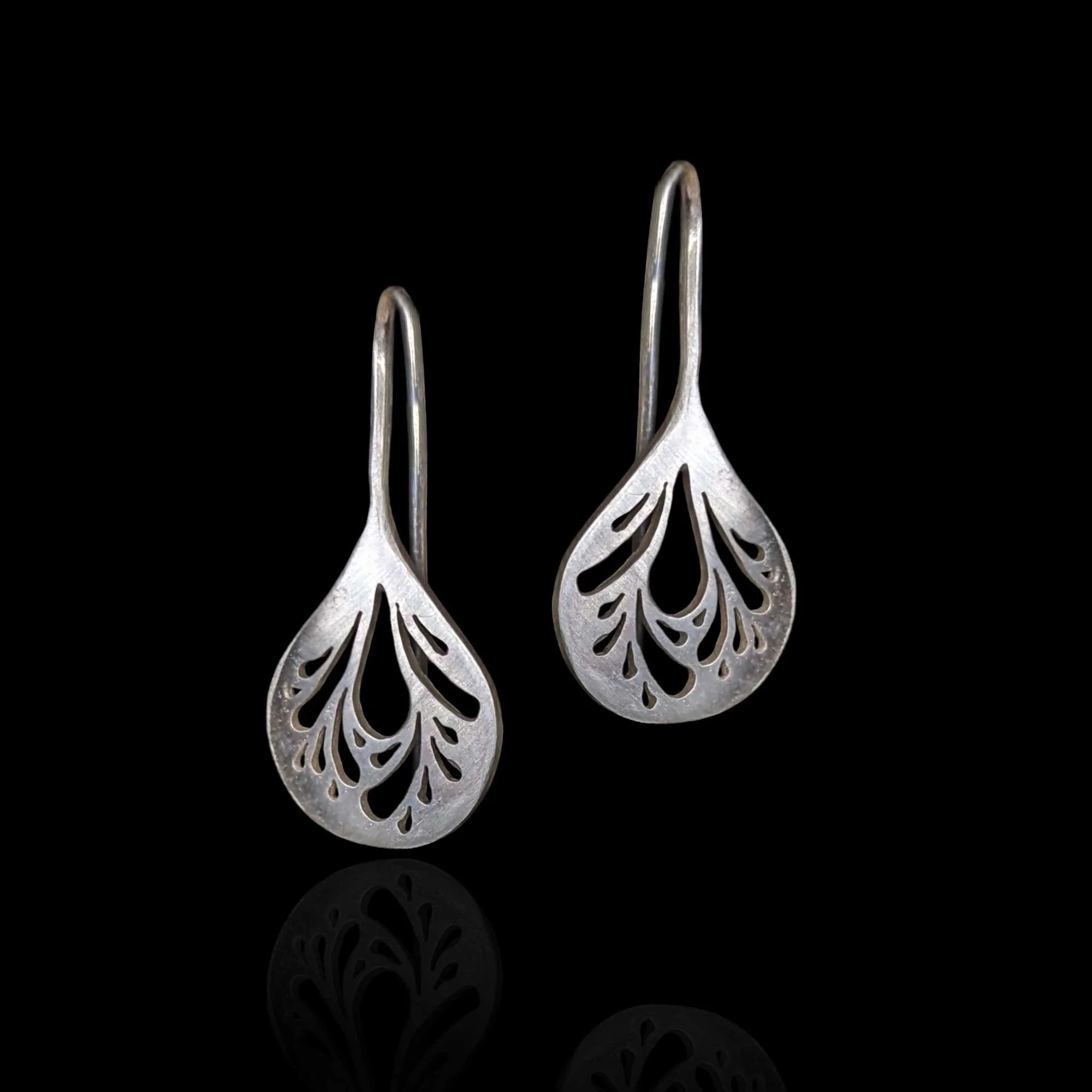 Drop 'wing' earrings - Ready to Send!