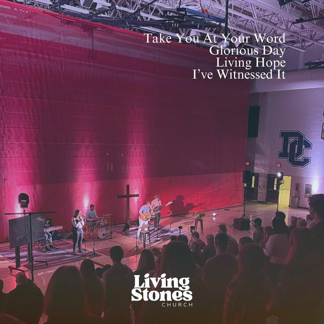 Join us for worship this Sunday with Living Stones!

📍 DC High School Gym
⏰ 9:00am

Come a little early for coffee and connection ☕️🤝
Kids programming available for birth through 6th grade during the service 🧒👧

We&rsquo;d love for you to join us