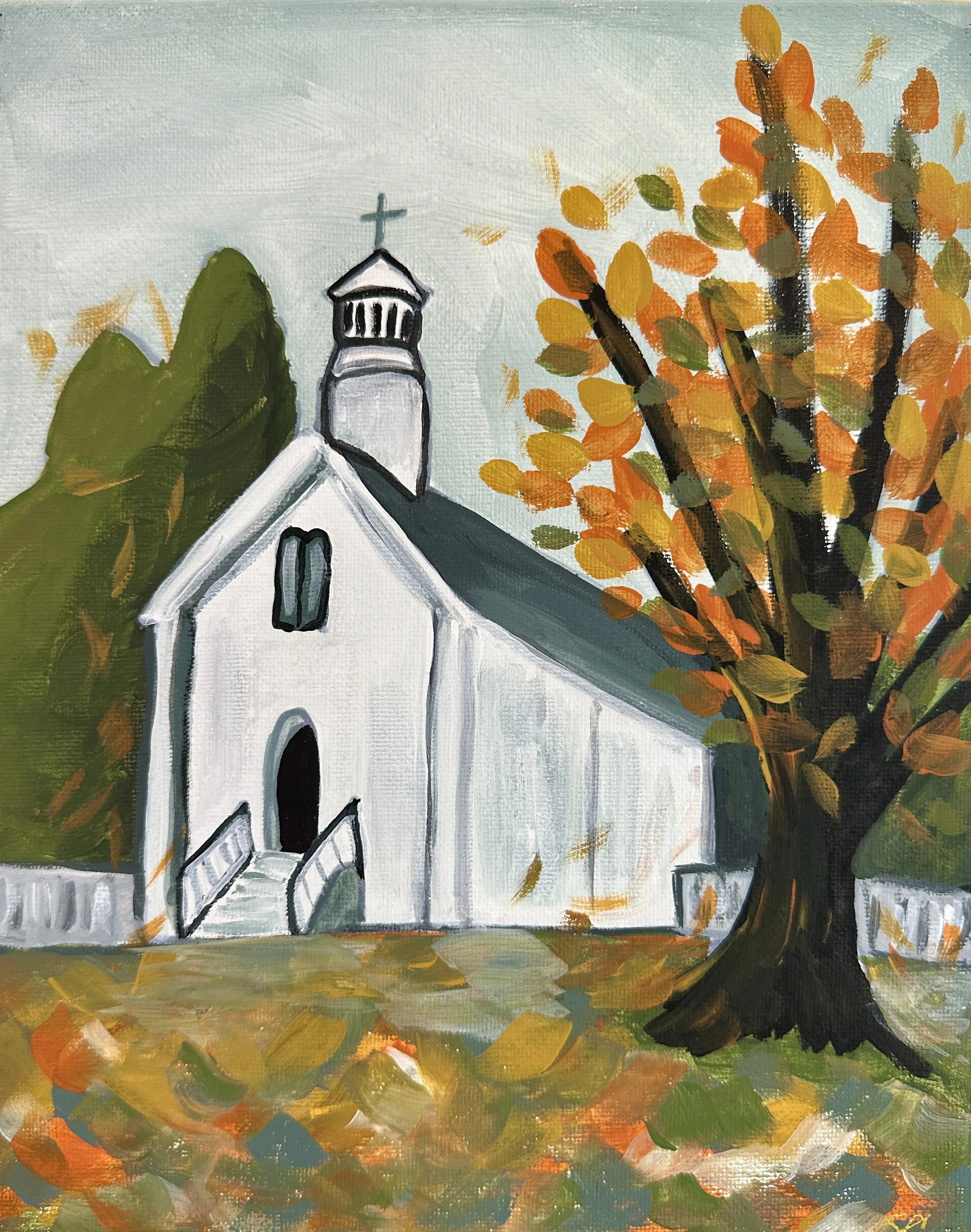 Autumn Church