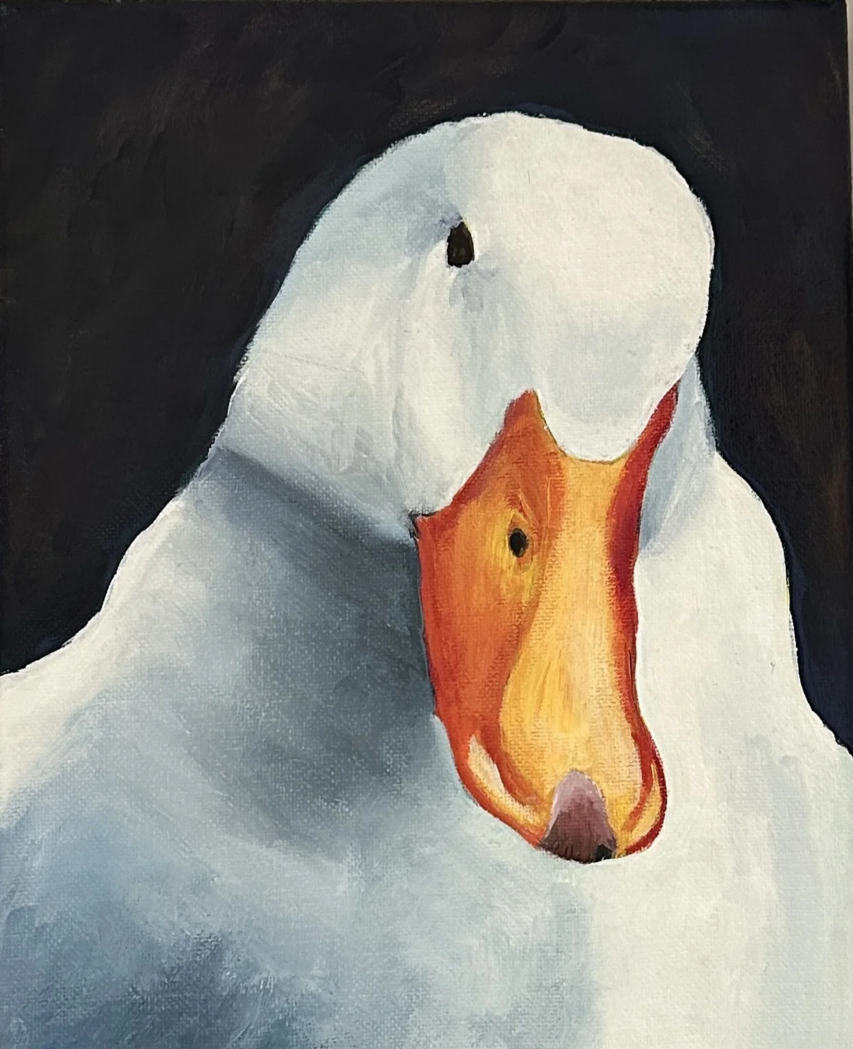 Winston- 8x10" acrylic on canvas