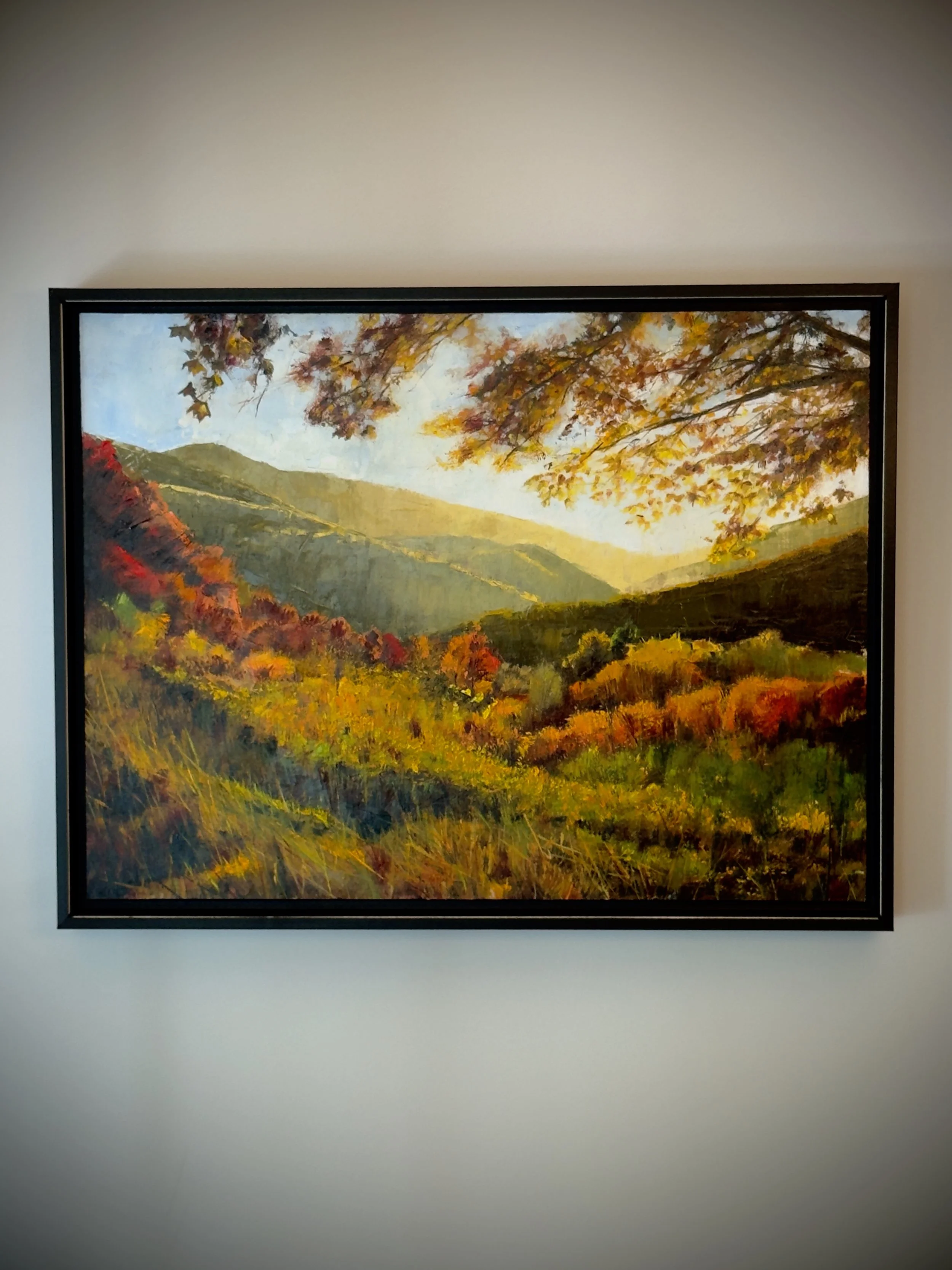 Sundance, 24" x 18" oil on linen, framed