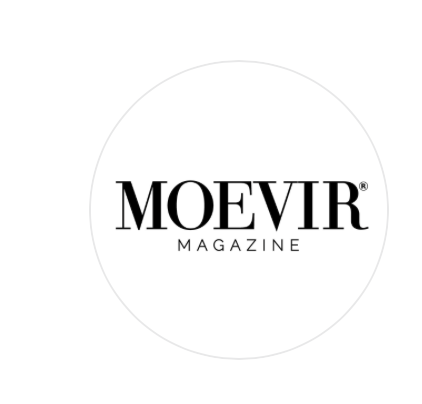 MOEIR Magazine logo in black text on a white background.