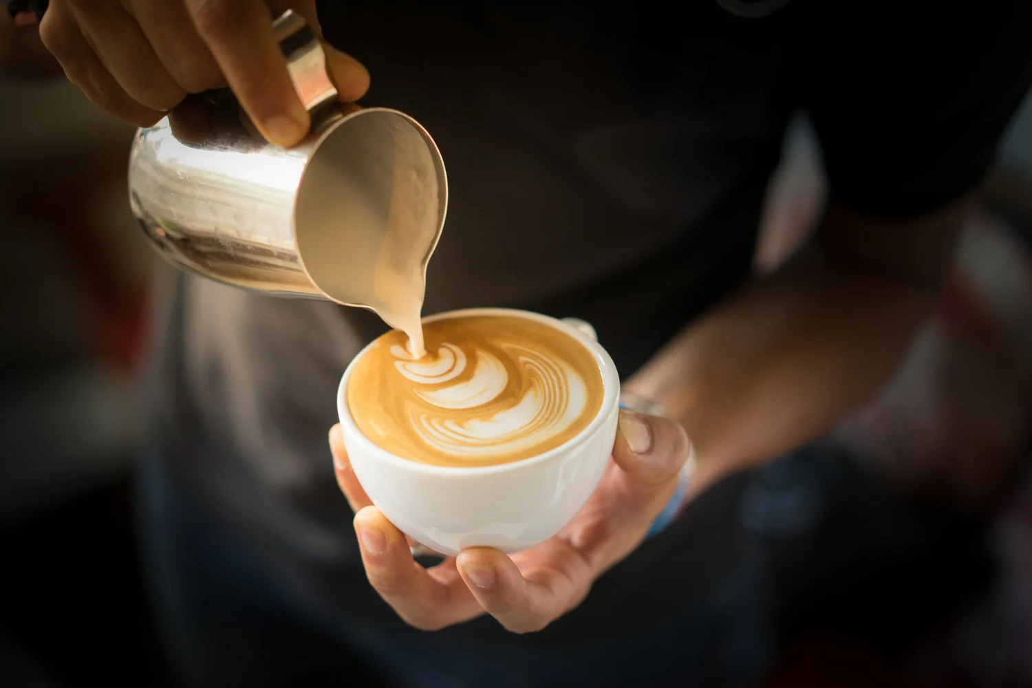 Latte Art Kurs bei omo