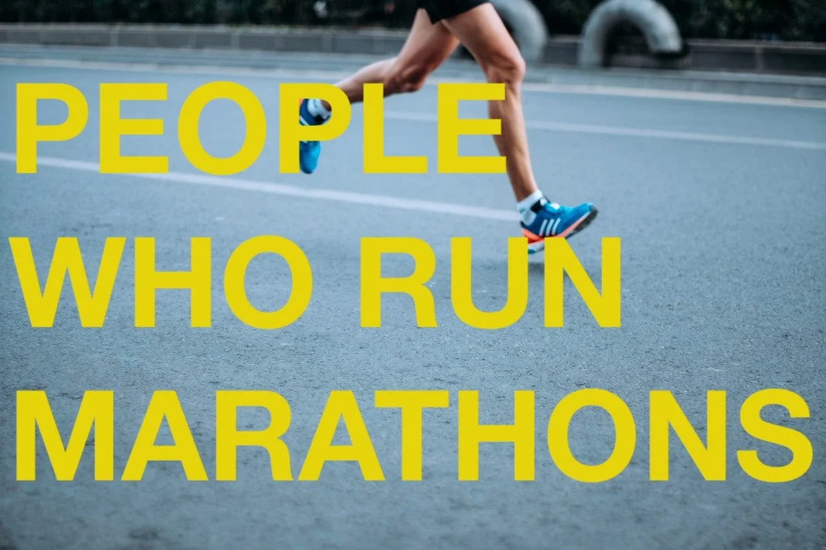 Chart: People Who Run Marathons