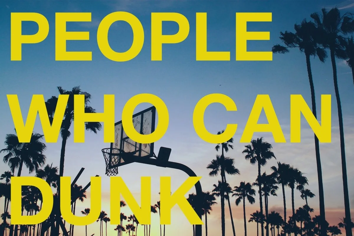 Chart: People Who Can Dunk