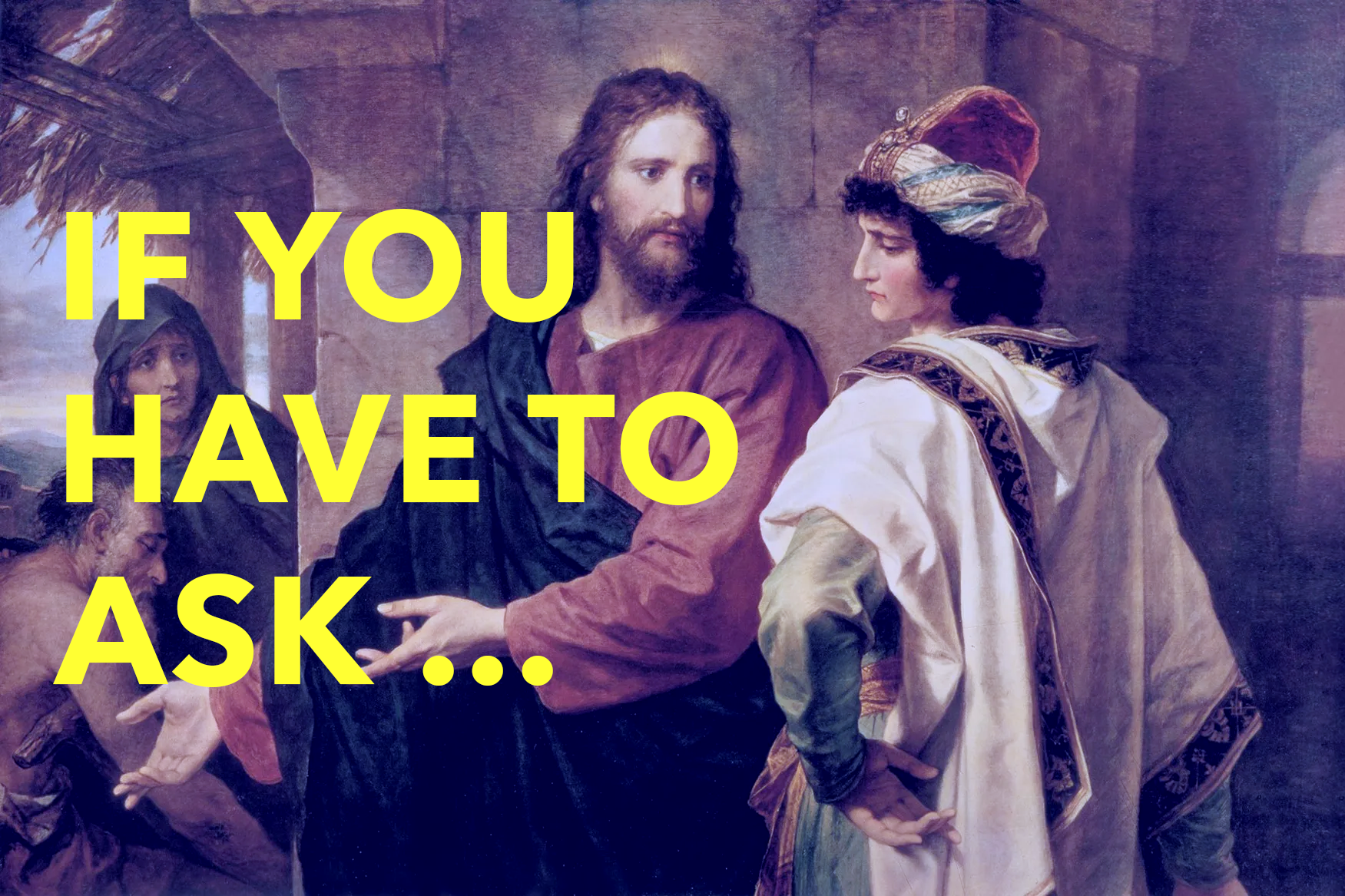 Poem: If You Have to Ask...