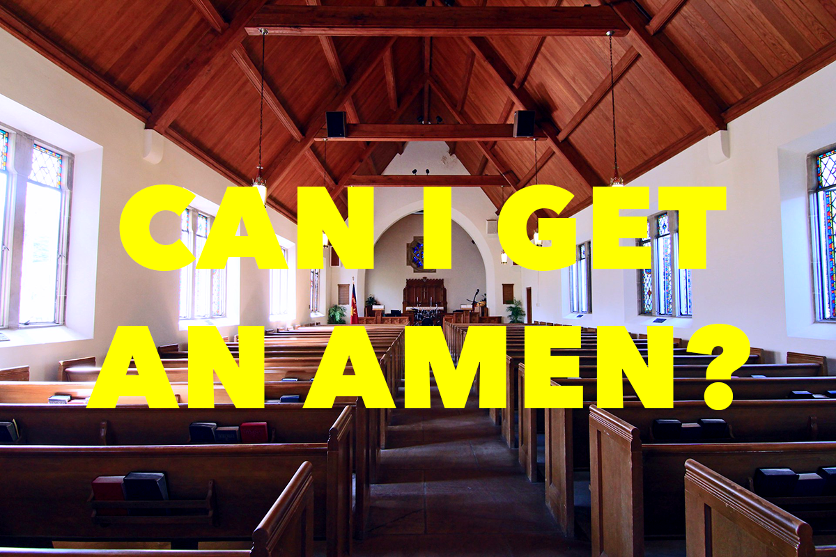 Poem: Can I Get an Amen? 