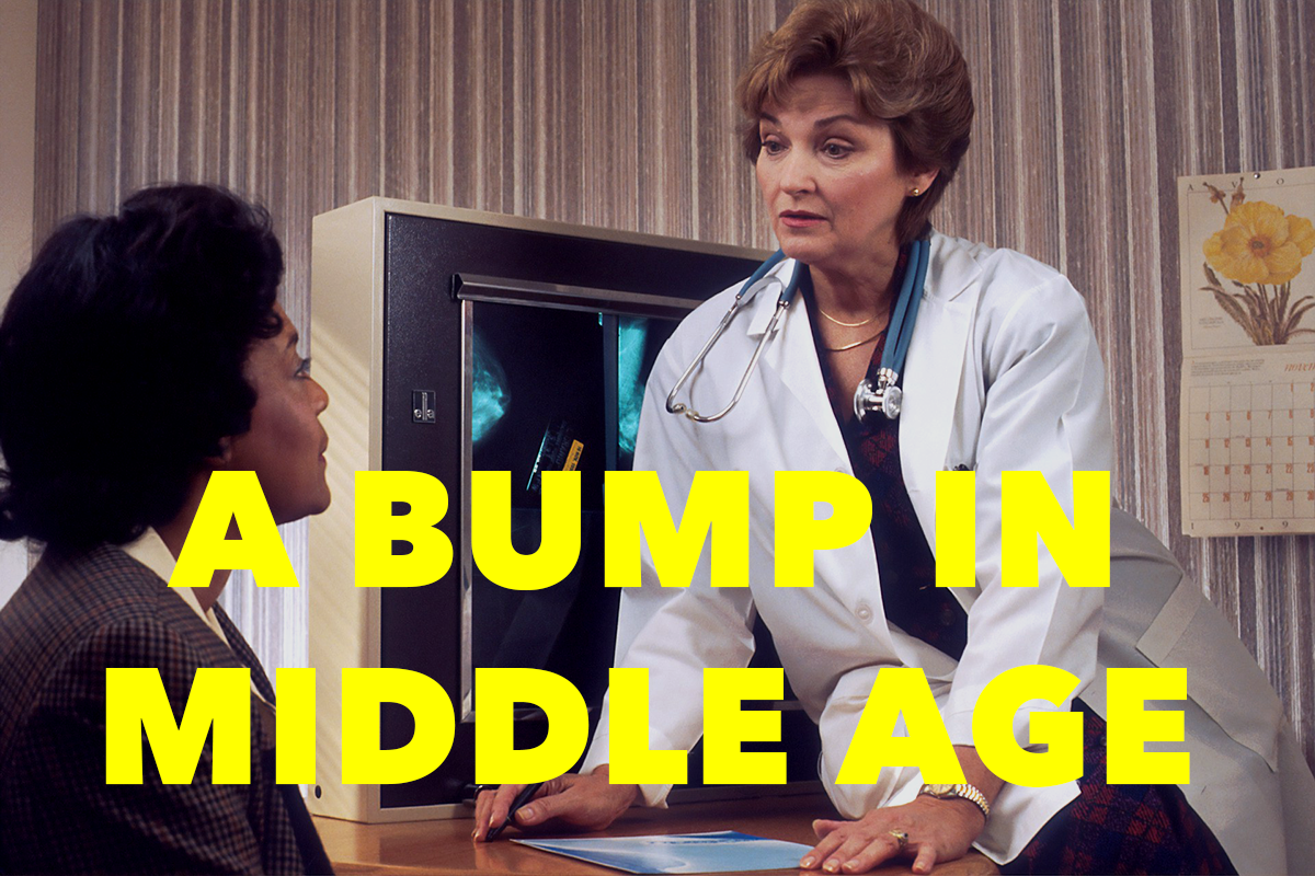 Poem: A Bump in Middle Age