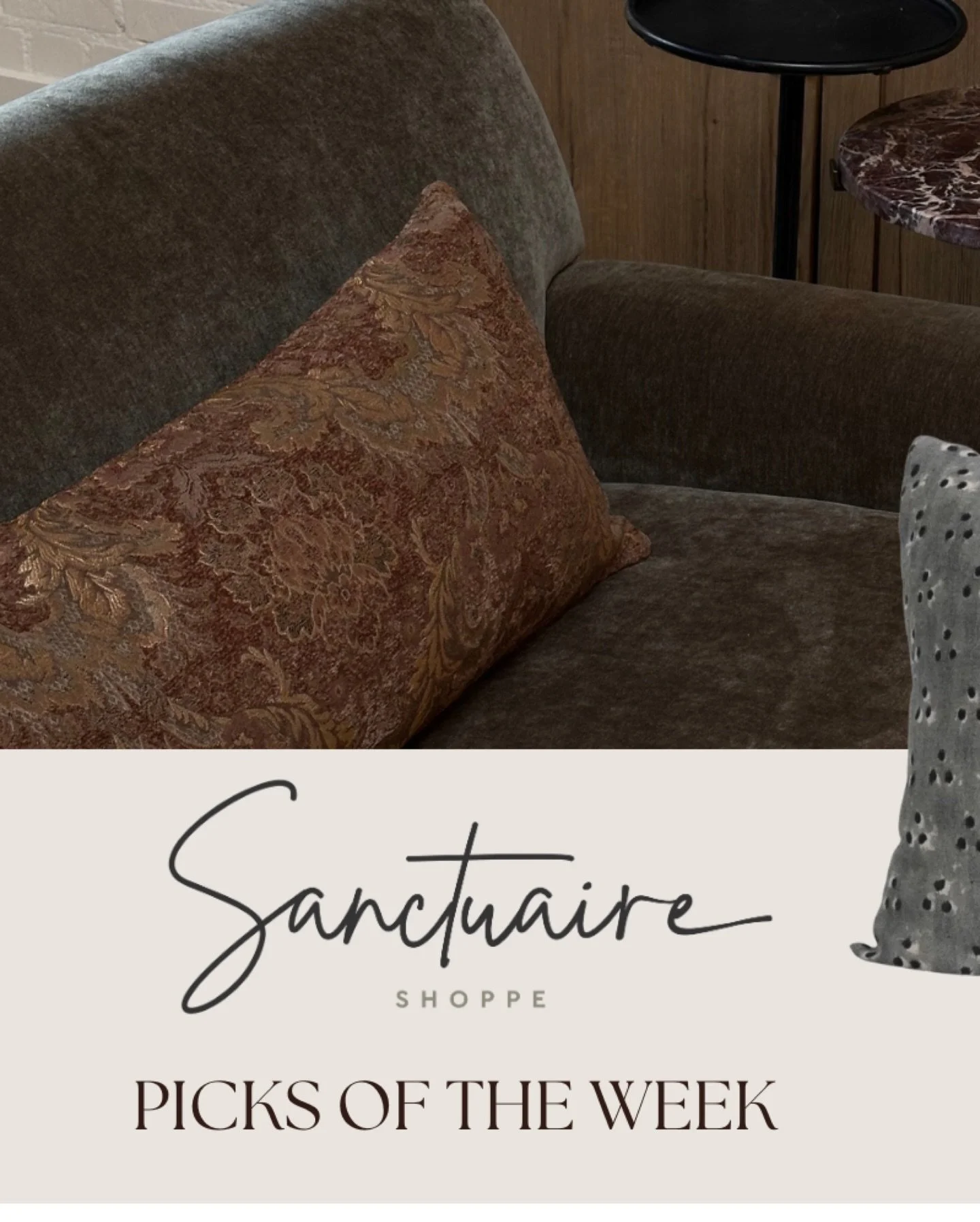 Our Shoppe picks of the week ✨ From our linen striped pillow covers to our Callam wall mirror, these are the perfect pieces to help your home spring into the new season.

Open 9-4 | Come Shoppe with us 🤍