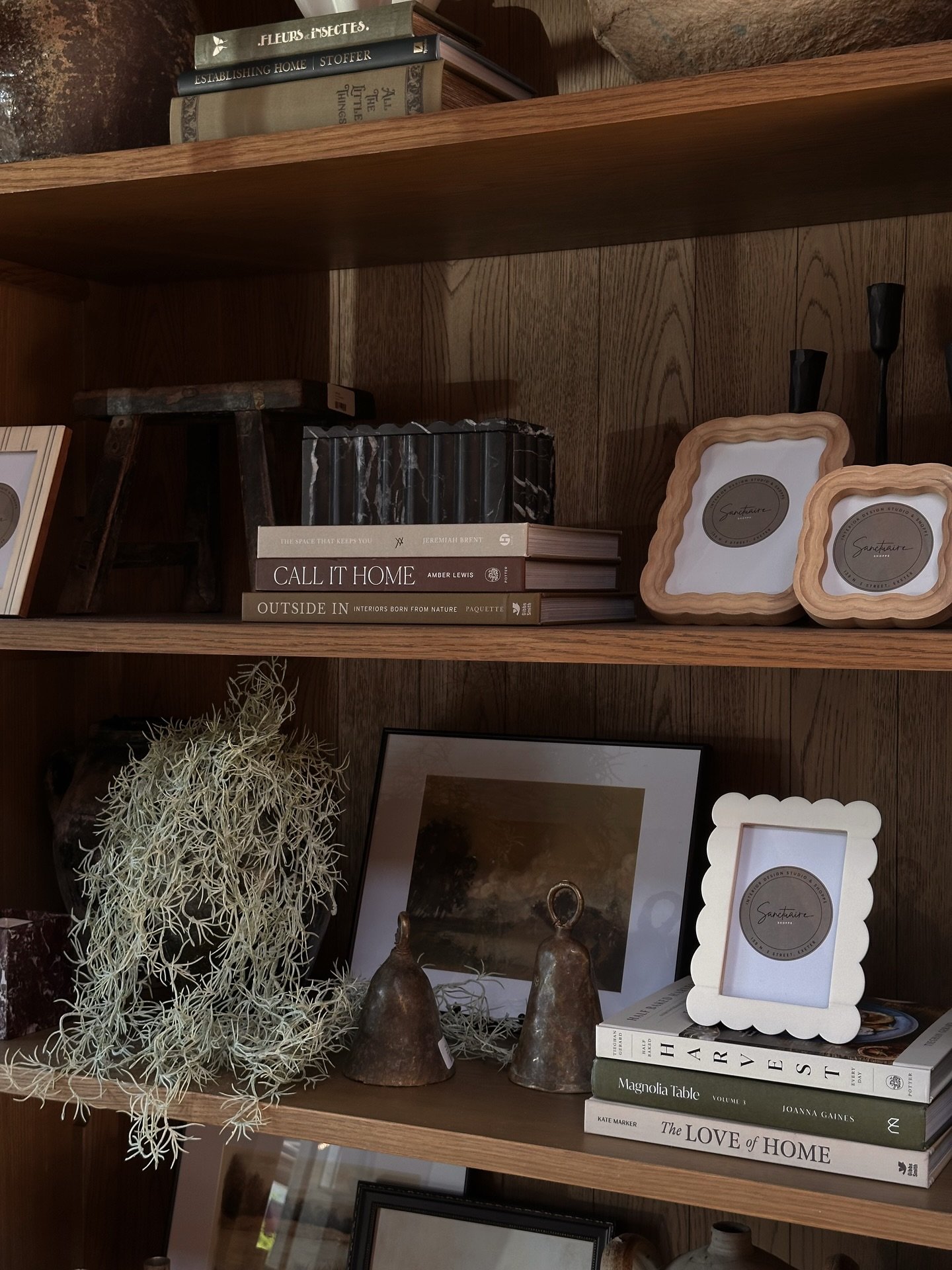 Where styling meets storytelling ✨ a shelf made to feel collected.

Open 9-4 | Come Shoppe with us 🤍