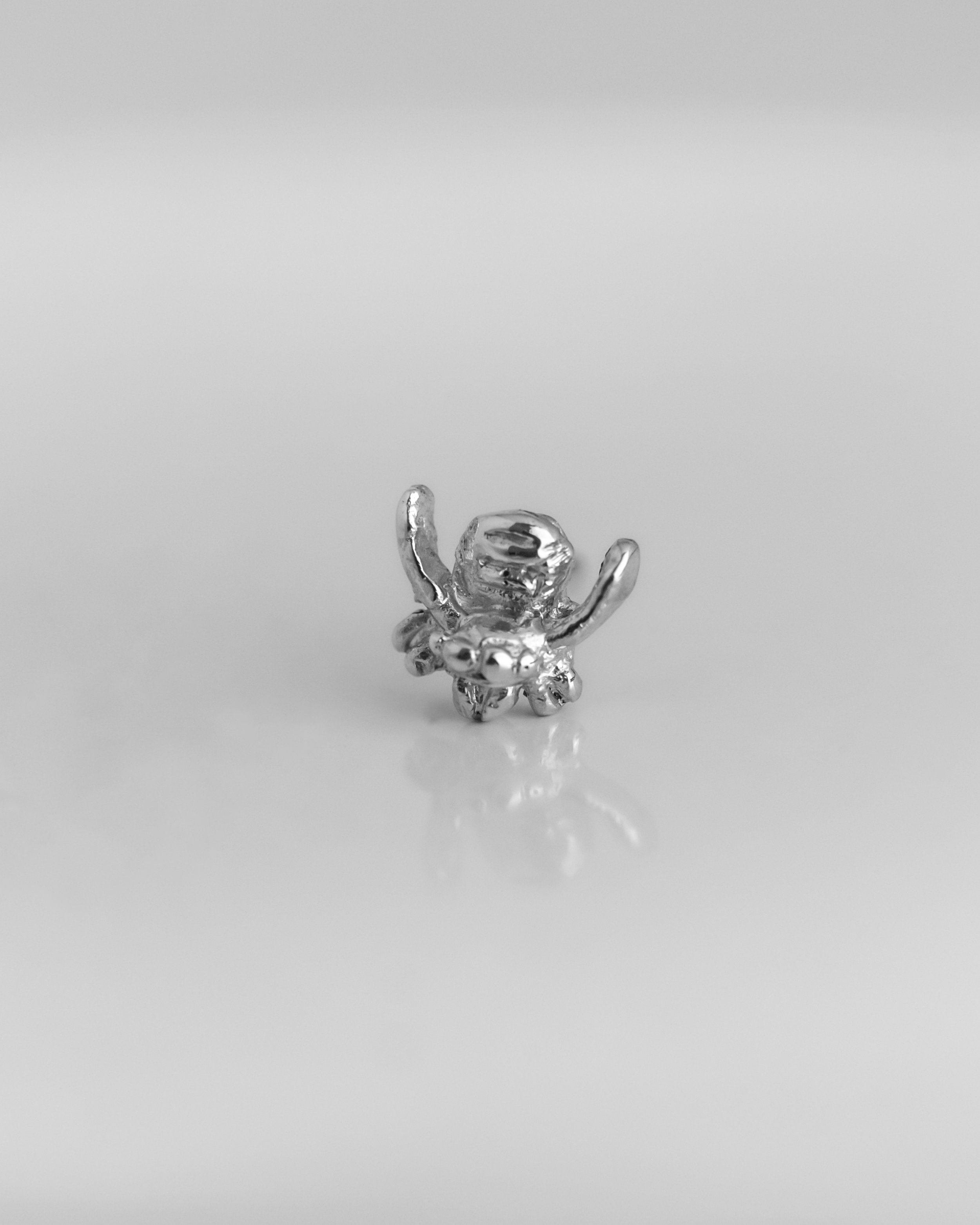 Peacock Spider Stud Earrings. Handcrafted. Spiders. Arachnids.