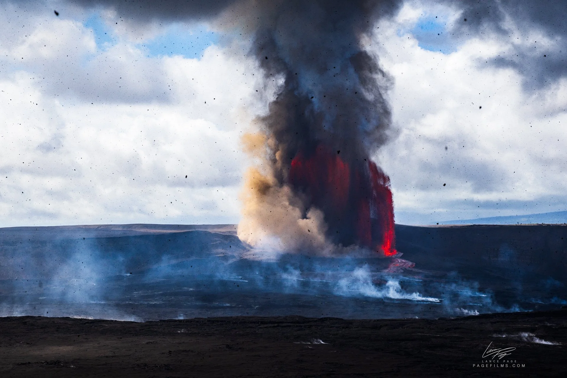 TEPHRA DOWNPOUR - E41