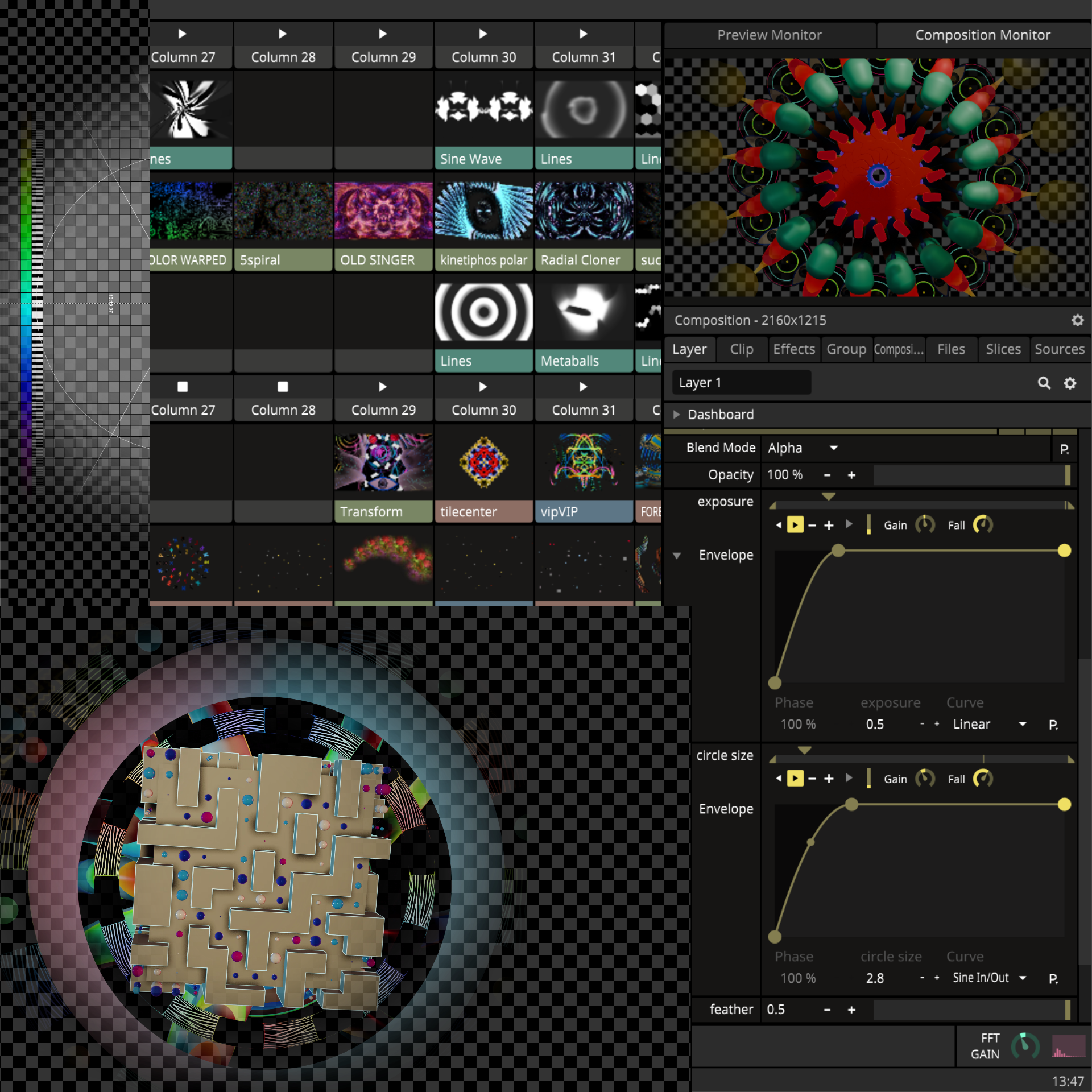 Auto VJ dimmer